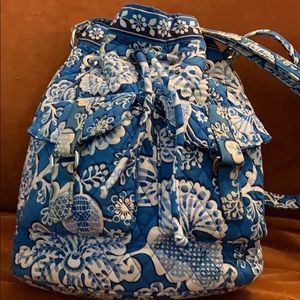 Quilted Drawstring Shoulder Bag